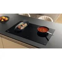 Whirlpool WTX8015DCF, Schwarz, Integriert, 80 cm, Zonen-Induktionskochfeld, Glaskeramik, 4 Zone(n)