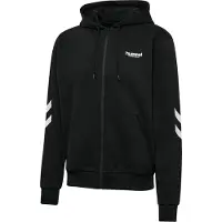 Hummel Kapuzensweatshirt "HMLLEGACY 2.0 ZIP HOODIE", sportlicher Schnitt, für vielseitige Aktivitäten, mit Kapuze