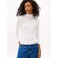 Tommy Hilfiger Dw0dw19830 Langarm-t-shirt Mit Stehkragen