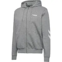 Hummel Hmllegacy 2.0 Zip Hoodie - grey melange, Größe:L