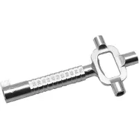 Dönges Neubautenschlüssel, 143 mm (Profilzylinderschließer Neubau Zylinder)