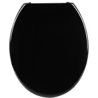 Woltu Toilettendeckel WC Sitz Toilettensitz mit Absenkautomatik Harnstoffharze Oval