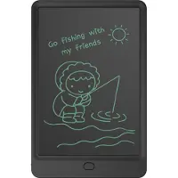 Denver LWT-10510BLACKMK2, Verkabelt & Kabellos, Stift, 26,7 cm (10.5"), LCD, Schwarz, Integrierte Batterie