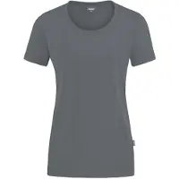 Jako Organic T-Shirt Stretch Damen steingrau 46