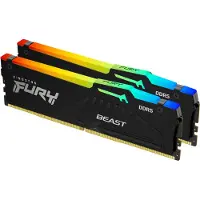 Kingston Technology FURY Beast 16 GB 6000 MT/s DDR5 CL36 DIMM (2er-Kit) RGB EXPO, 16 GB, 2 x 8 GB, DDR5, 288-pin DIMM