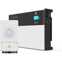 FM-Solar Deye 1-Phasen Hybrid-Wechselrichter On/Off-Grid 5kW PV Solar + 20kWh Wand Batterie Speicher