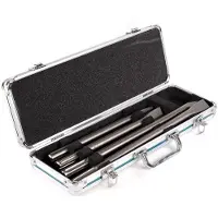 Makita SDS-Max flade mejsler og hakker 4 stk. i etui