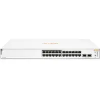 HP Aruba Networking Networking Instant On Switch 24p Gigabit CL4 PoE 2p SFP 195W 1830, Managed, L2, Gigabit Ethernet (10/100/1000), Power over Ethernet (PoE), Rack-Einbau, 1U