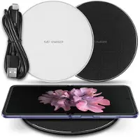 UC-Express Wireless Ladestation für Samsung Galaxy Z Flip 7 6 / FE Fold 7 6 15W Ladegerät