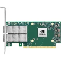 Nvidia Mellanox MCX623436AN-CDAB, Eingebaut, Kabelgebunden, PCI Express, Faser, 100000 Mbit/s, Grün