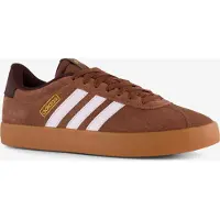 Adidas Damen Sneaker VL Court 3.0, Gelb, mit elastischen Schnürsenkeln und Kordelstopper