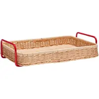 Hubsch Splint Tray Red/natural | 991913