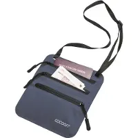 Cocoon Secret Neck Wallet, Geldbörse, marineblau/blau