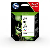 HP 62 Original Druckerpatrone - black - magenta - cyan - gelb
