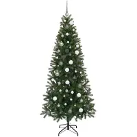 vidaXL Kim (mit LEDs und weissen/grauen Bällen)