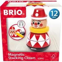 BRIO Magnetischer Stapelclown (30490) Spielzeug
