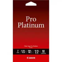 Canon PT-101 pro platinum photo paper 300 grams 10 x 15 cm (50 vel) - Fotopapier