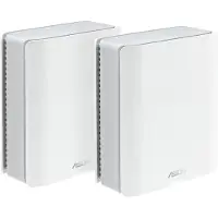 Asus ZenWiFi BT8 (2-pack), Weiß, Intern, Mesh-System, Leistung, 548 m², Tri-Band (2,4 GHz/5 GHz/6 GHz)