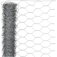 Nature Sechseckgeflecht 1x5 m 40 mm Verzinkter Stahl
