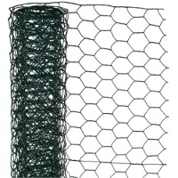 Nature Sechseckgeflecht 1x5 m 13 mm Kunststoffbeschichteter Stahl Grün
