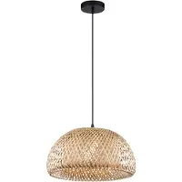 Lyora SCARLET Pendelleuchte E27 Beige 120x39cm dimmbar 9142498