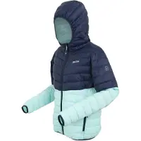 Regatta Hillpack IV Steppjacke für Damen mit Kapuze, Farbe:Blau, Größe:40
