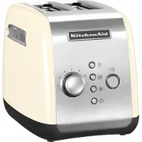KitchenAid 5KMT221EAC 7 2 Scheibe(n) 1100 W Schwarz, Cremefarben, Edelstahl
