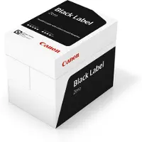 Canon Black Label Zero Empfohlene Nutzung: Laser-/Inkjet-Druck, Papiergröße: A4 (210x297 mm), Blätter pro Packung: 500 Blätter. Menge pro Behälter: 5 Stück(e) (99840754)
