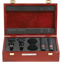 Neumann KM 184 Stereo-Mikrofon-Set Schwarz