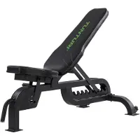 Tunturi Hantelbank UB90 Pro, verstellbare Fitnessbank, Bauchtrainer, Bank für Workout
