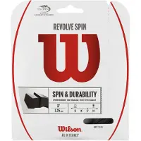 Wilson Tennissaite Revolve Spin 17 Set Schwarz 1.25mm/12m