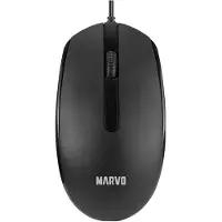 MARVO MS003 schwarz / optische Maus / 1000 DPI / USB / 1,25 m