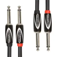 Roland RCC-5-2814 Doppelkabel 3 ft./1 m Klinkenstecker 63 mm - 63 mm