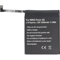 AccuCell Akku passend für den Wiko Fever, FEVER 4G Akku TLP15J15