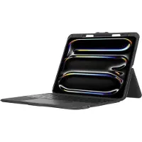 Targus VersaVu, Nordisch, Trackpad, Apple, iPad Pro 13" (M4), Schwarz, Thermoplastisches Urethan (TPU)