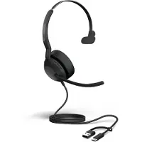 Jabra Evolve2 50 UC Mono - Headset - On-Ear -