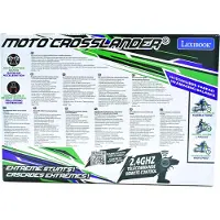 Lexibook Crosslander Motorrad 1:18 mit Raucheffekt 2,4 GHz