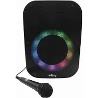 Lexibook iParty Bluetooth-Lautsprecher mit Mikrofon & Lichteffekten