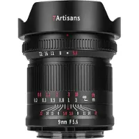 7artisans 9mm F/5.6 (Sony E-Mount), schwarz