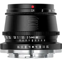 TTArtisan APS-C 35mm F1.4 Canon RF mount schwarz