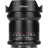 7artisans 9mm F5.6 L-Mount Upgraded Black