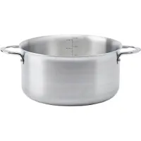 De Buyer Alchimy 3605.24 Schmortopf ohne Deckel, 24 cm, 5,5 L