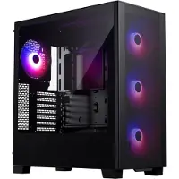 Phanteks XT Pro Ultra, Midi Tower, PC, Schwarz, ATX, EATX, micro ATX, Mini-ITX, Stahl, Gehärtetes Glas, Gaming