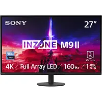 Sony INZONE M9 II, 68,3 cm (26.9"), 3840 x 2160 Pixel, 4K Ultra HD, LCD, 1 ms, Schwarz