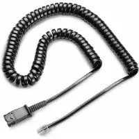 HP Poly U10P-S Kabel, Kabel, 67 g, Schwarz