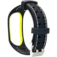 Beline pasek Sport Mi Band 3/4 czarno-limonkowy black/lime