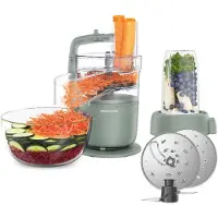 Kenwood Küchenmaschine "MultiPro Go FDP23.380GY" Für Smoothies, zum Schneiden, Reiben, Pürieren und Teig Kneten