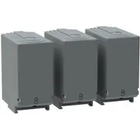 ABB OSS400G1L/3 Klemmenabdeckung Schnappbefestigung grauer Kunststoff IP3X lange Ausführung VPE 3 1SCA022776R6650