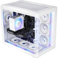 Kiebel.de Gaming PC Curve AMD Ryzen 5 5500, 32GB DDR4, NVIDIA RTX 5060 8 GB, 1TB SSD, WLAN, Windows 11, Gaming PC