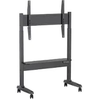 Vision floor stand y - motorised - steel cart fits 40 to with VESA sizes up to – motorised height adj